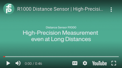 DCS PepperlFuchs R1000 Distance Sensor 3 400