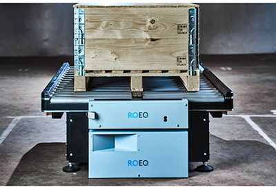 ROEQ’s New GuardCom System Delivers Faster Transfer of Goods Between Mobile Robots and Stationary Conveyors