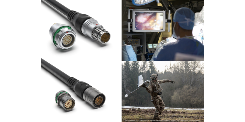 Fischer Connectors’ Versatile and Miniature UHD Audio/Video Connectivity Solutions Allow for 18 Gbit/s Data Transfer Speed