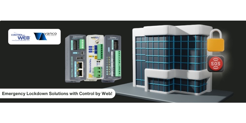 Emergency Lockdown Solutions with ControlByWeb