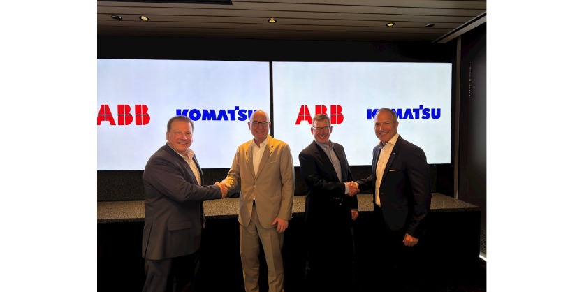 Komatsu and ABB collaborate through open electrification platform