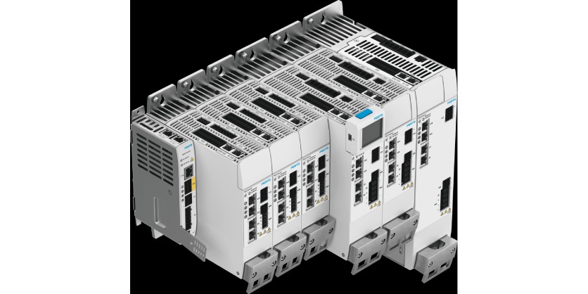 Festo Introduces One-Stop Shop for Servo Drive Tech, with CMMT-ST Multi-Protocol DC Drive, New Stepper Motor 