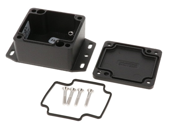 Watertight Diecast Aluminum Enclosures w/ Flanges 1550ZF Series