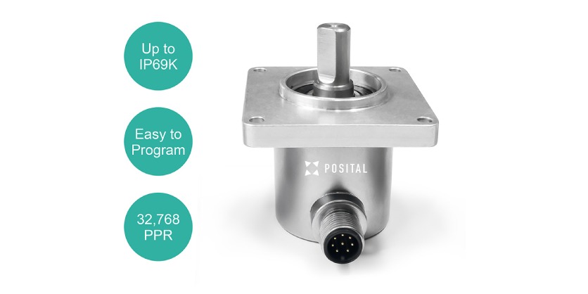 POSITAL Announces Upgrades to IXARC Incremental Rotary Encoders