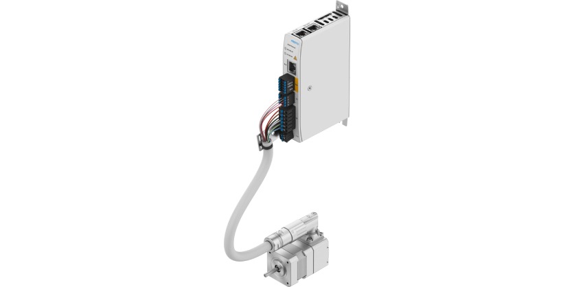 Festo Packages a Multiprotocol Servo Drive and Motor Into an innovative Developer’s Kit